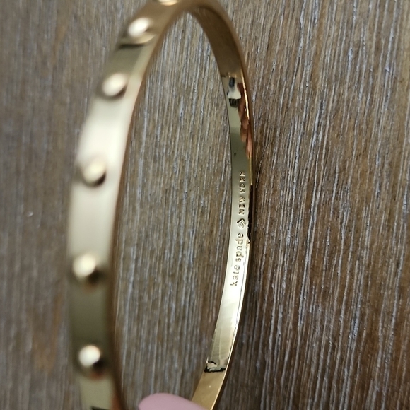 Kate Spade Gold Plated Studded Bangle - Picture 5 of 6